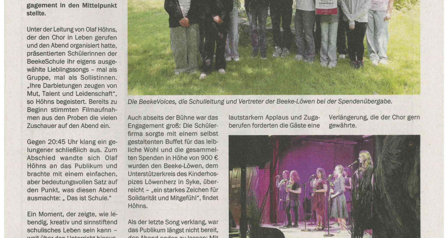 Musik liegt in der Luft