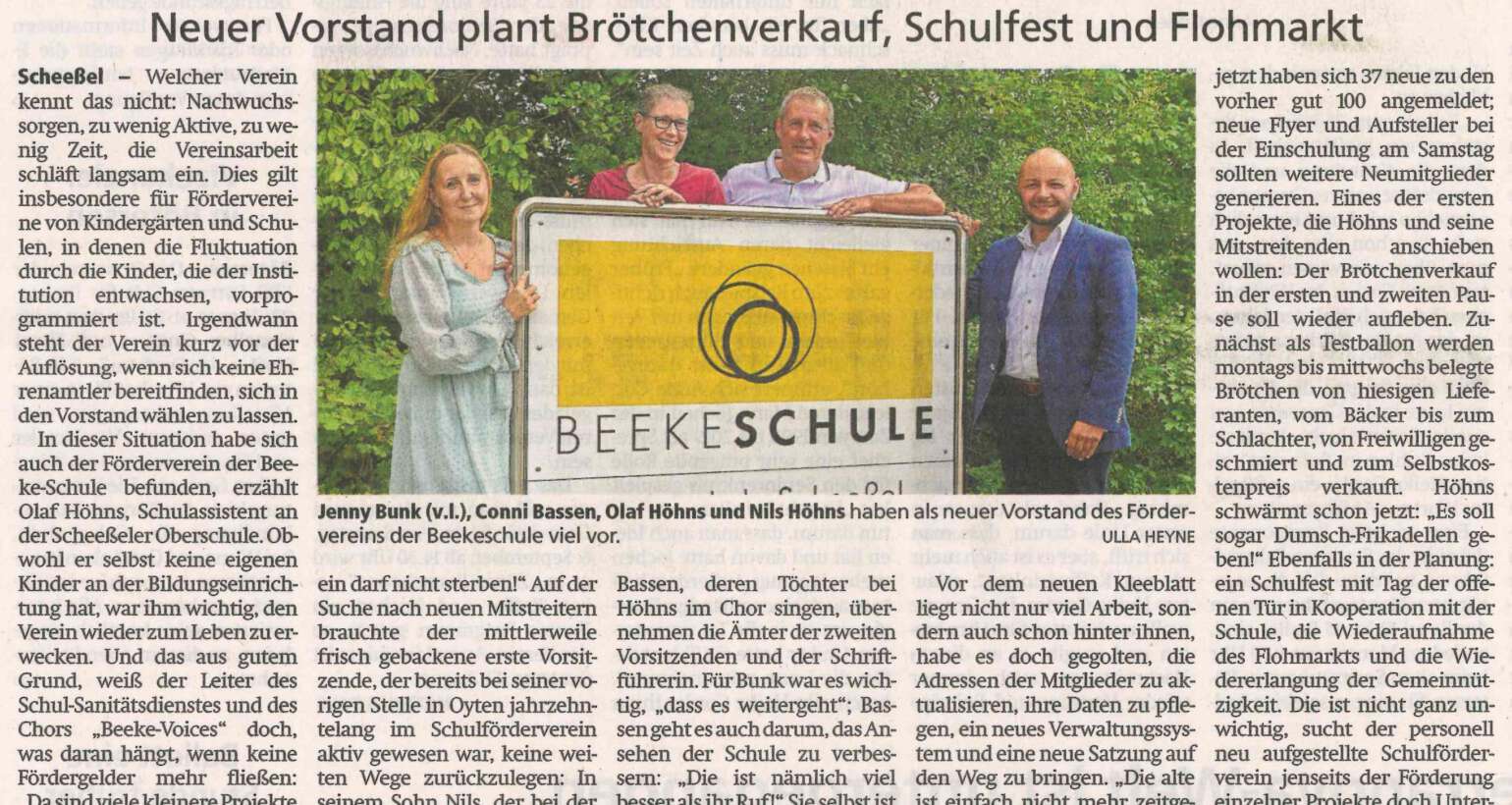 Förderverein gibt positiven Ausblick