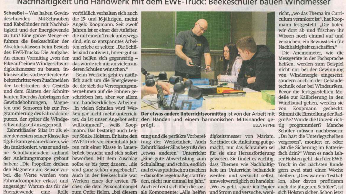 EWE an der BeekeSchule