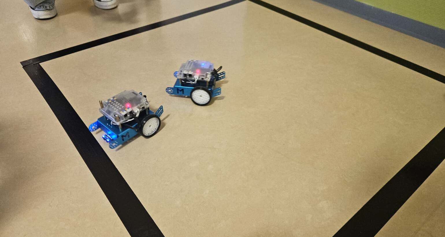 mBot-Wettbewerb der Klasse R10a