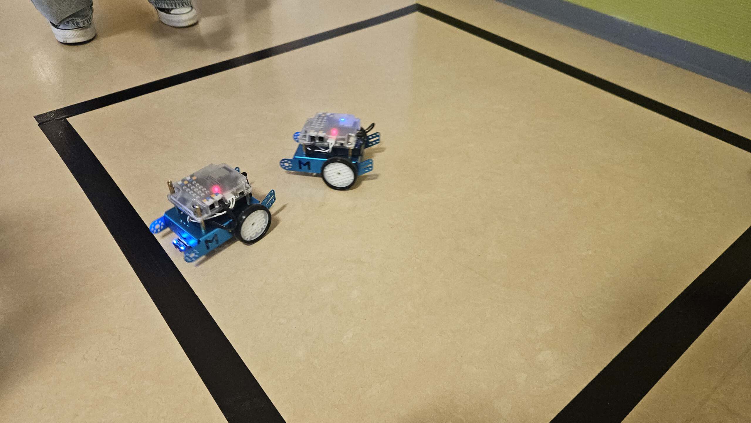 mBot-Wettbewerb der Klasse R10a