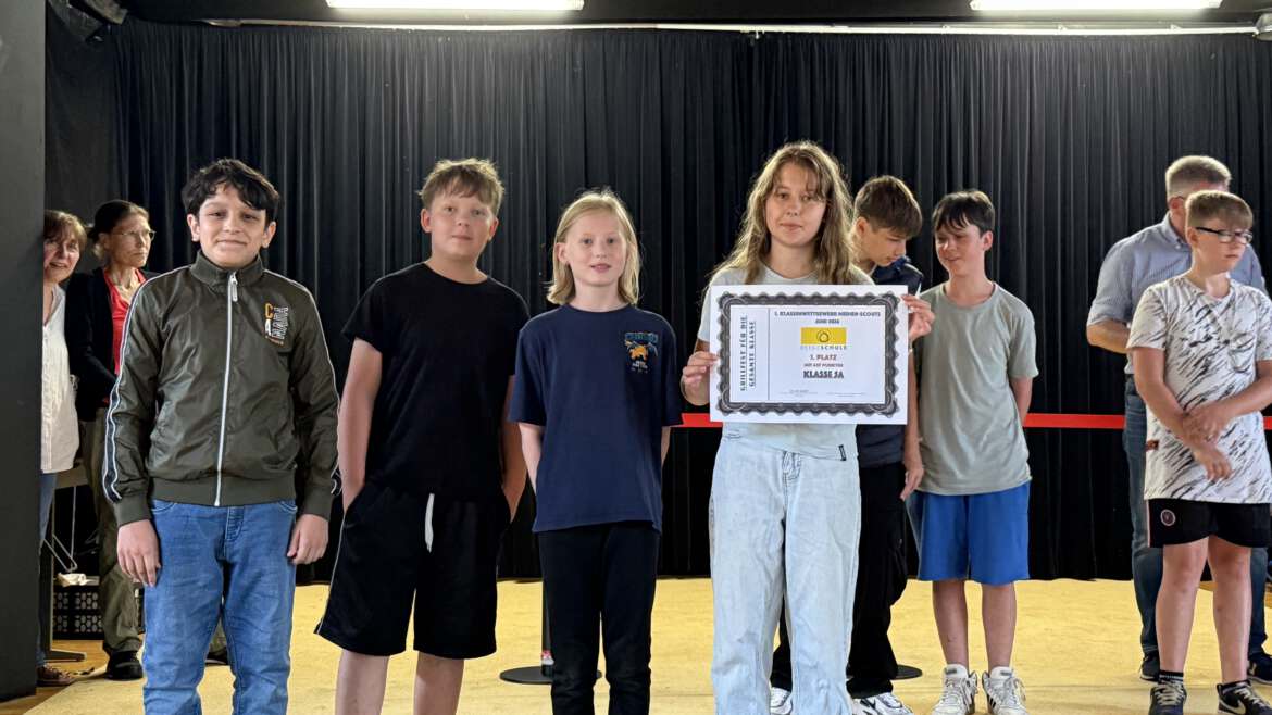 1. Wettbewerb der Medienscouts der Klassen 5 bis 7