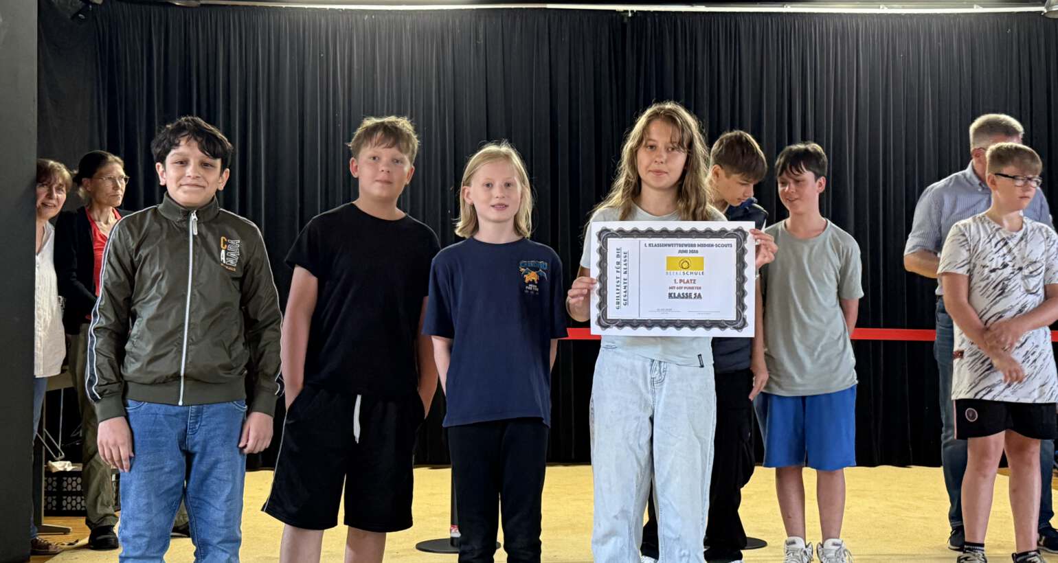 1. Wettbewerb der Medienscouts der Klassen 5 bis 7