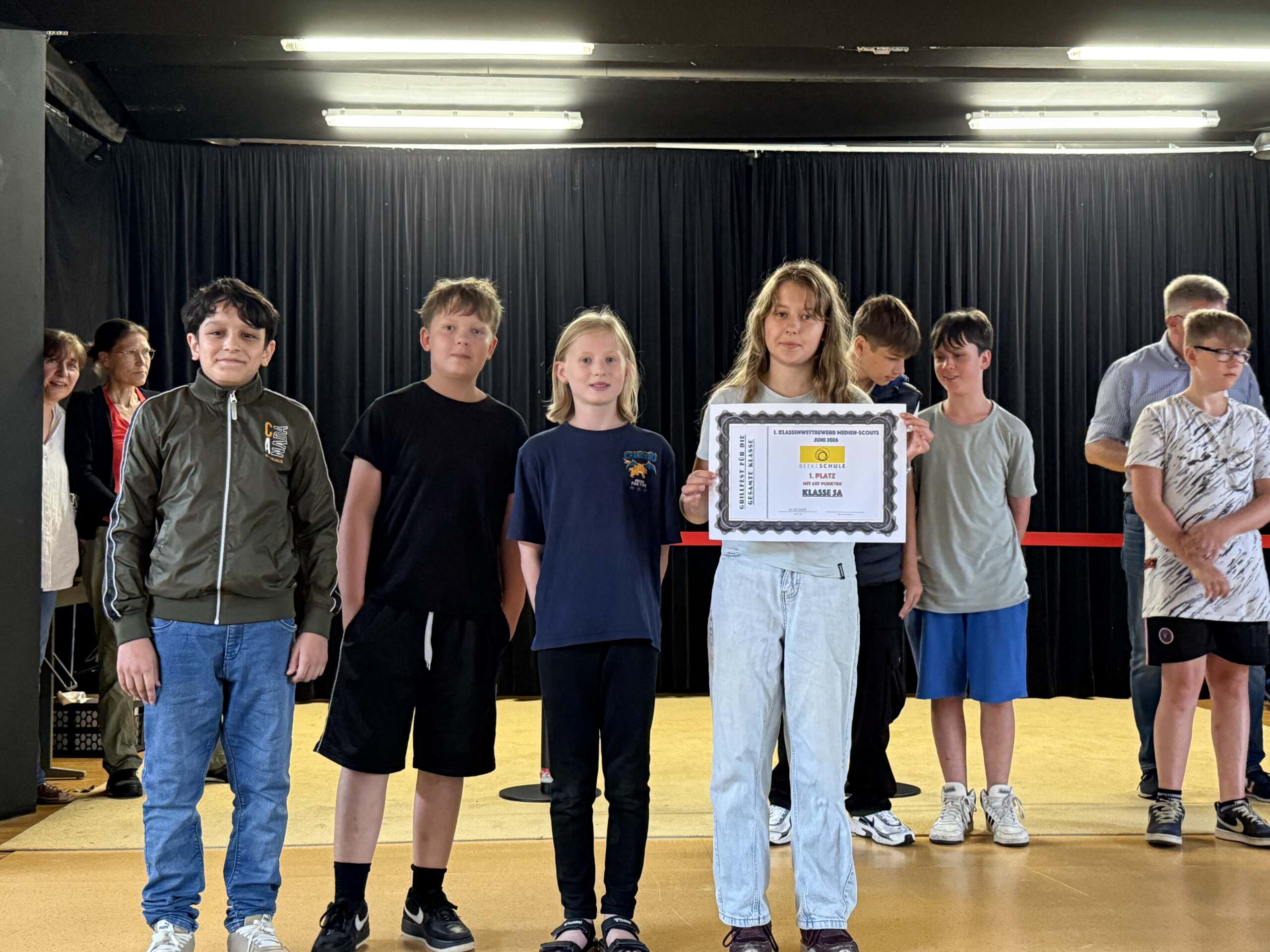 1. Wettbewerb der Medienscouts der Klassen 5 bis 7